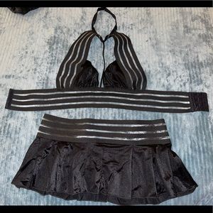 Super sexy two piece rave/lingerie set.